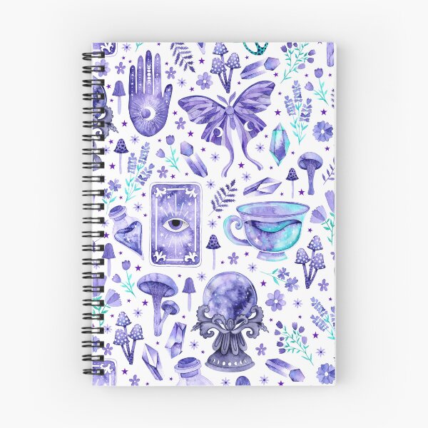 Item preview, Purple Eclectic Witch on White designed and sold by KConfetti.