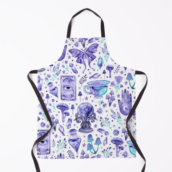 Item preview, Purple Eclectic Witch on White designed and sold by KConfetti.