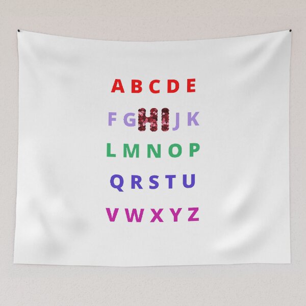 Item preview, All Alphabet Lore Kids - Funny and Cute T-Shirts Quotes designed and sold by Designspot2020.