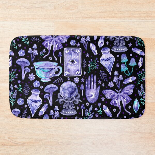 Item preview, Purple Eclectic Witch on Black designed and sold by KConfetti.