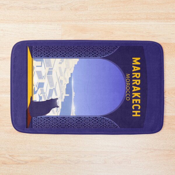 Item preview, Marrakech Morocco Retro designed and sold by KrisSidDesigns.