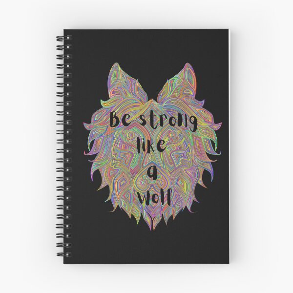 Item preview, Be strong like a wolf designed and sold by KVDcreations.
