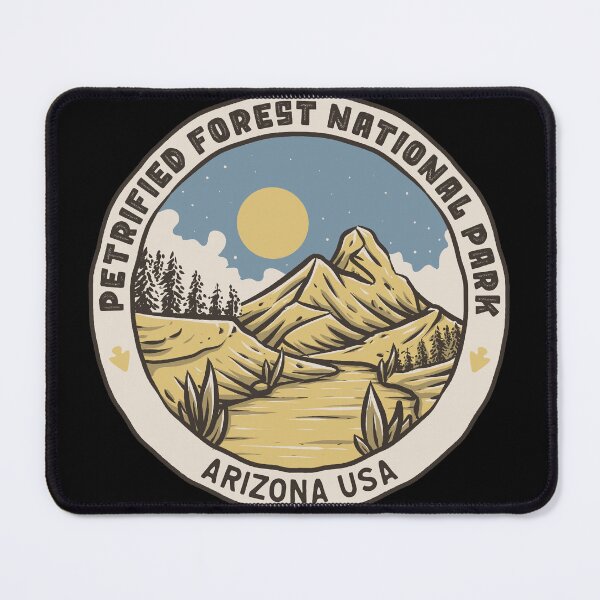 Item preview, Petrified Forest National Park Vintage Mountain Path designed and sold by JordanHolmes.
