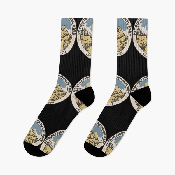 Item preview, Petrified Forest National Park Vintage Mountain Path designed and sold by JordanHolmes.