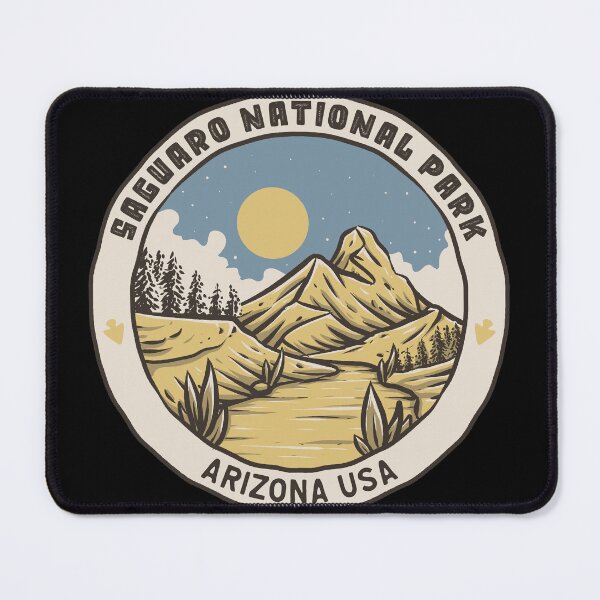 Item preview, Saguaro National Park Vintage Mountain Path designed and sold by JordanHolmes.