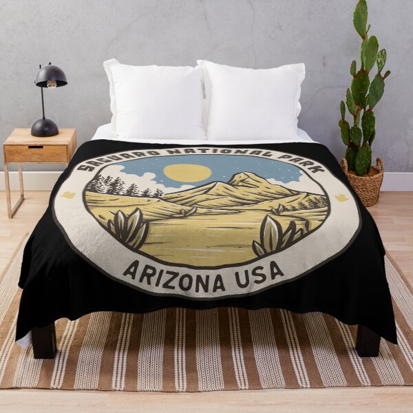 Item preview, Saguaro National Park Vintage Mountain Path designed and sold by JordanHolmes.