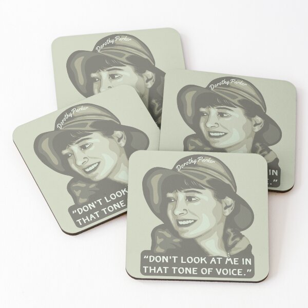Item preview, Dorothy Parker Portrait and Quote designed and sold by Unhinged Heather.