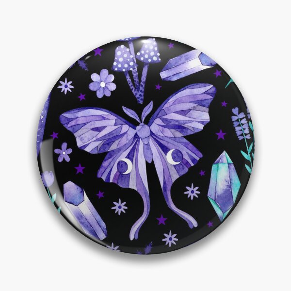 Item preview, Purple Eclectic Witch on Black designed and sold by KConfetti.