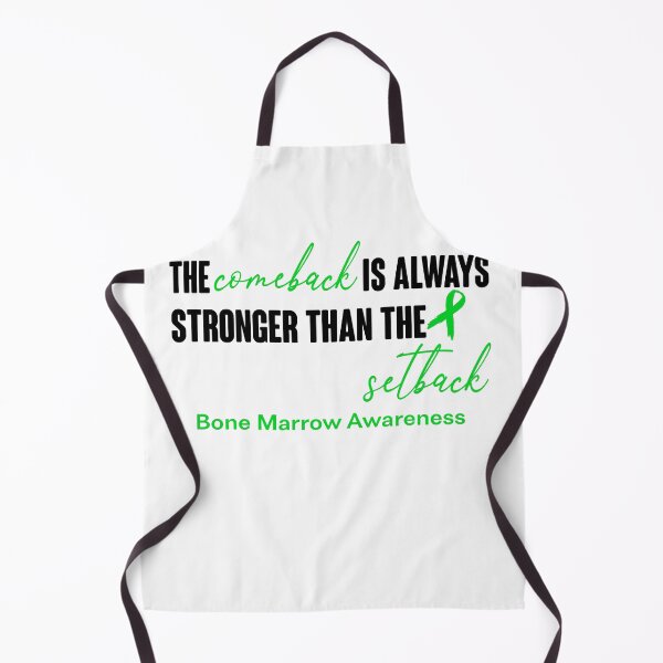 Item preview, Bone Marrow Awareness - The Comeback is Always Stronger Than The Setback designed and sold by Robbsyn.