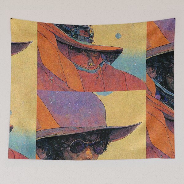 Item preview, Space Cowboy Gift Vintage Lover designed and sold by OnlyArty.