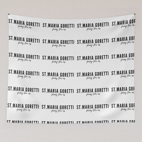 Item preview, St. Maria Goretti pray for us designed and sold by delborg.