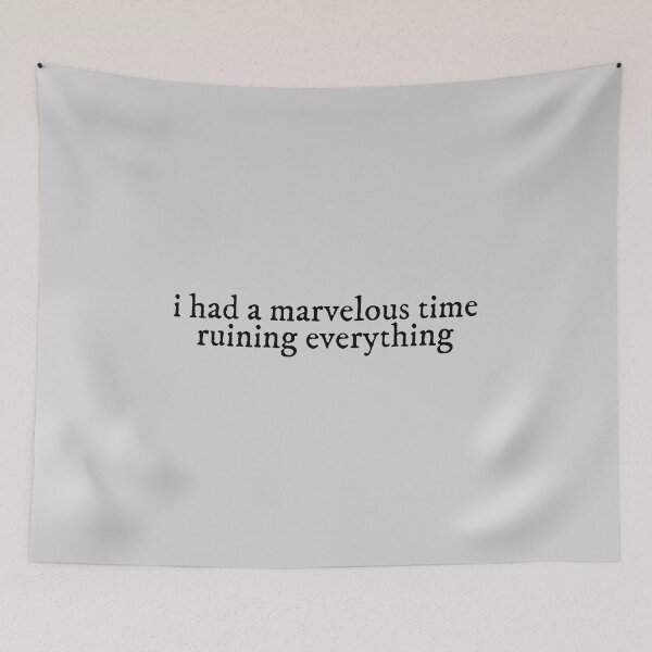 Item preview, i had a marvelous time ruining everything the last great american dynasty Lyrics Taylor Swift designed and sold by BoldNFresh.