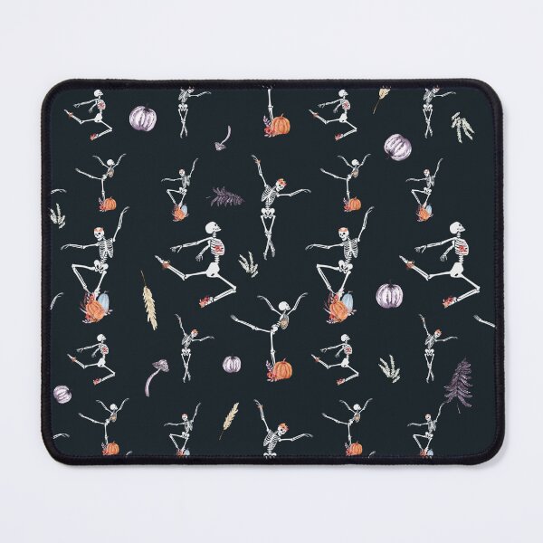 Item preview, Sensual skeletons dancing among autumn foliage and flowers designed and sold by tziggles.