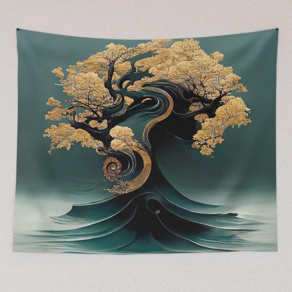 Item preview, World Tree on Blue designed and sold by wienpro.