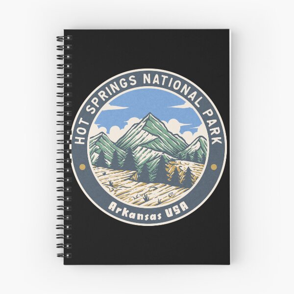 Item preview, Hot Springs National Park Vintage Mountains designed and sold by JordanHolmes.