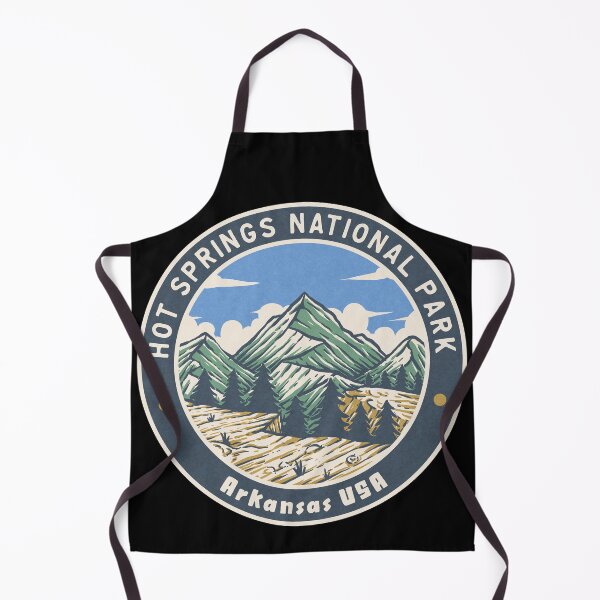 Item preview, Hot Springs National Park Vintage Mountains designed and sold by JordanHolmes.