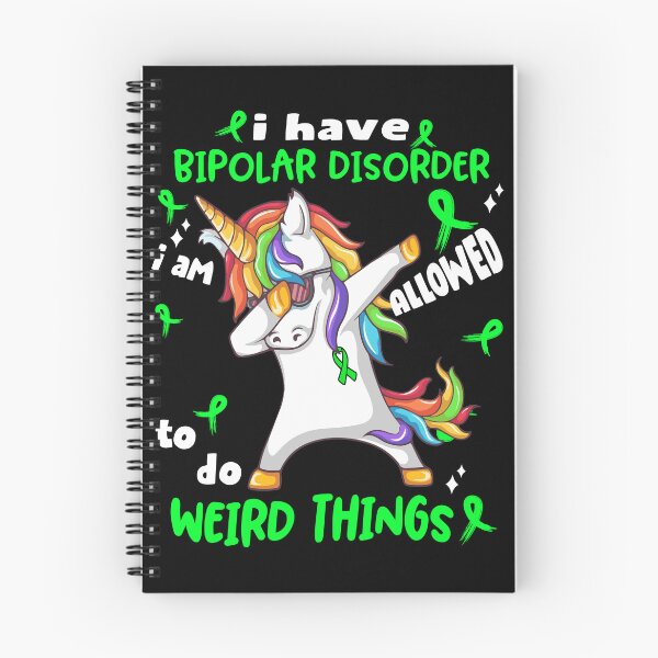 Item preview, Bipolar Disorder Awareness Funny I have Bipolar Disorder i'm allowed to do Weird Things! designed and sold by JanetShop809.