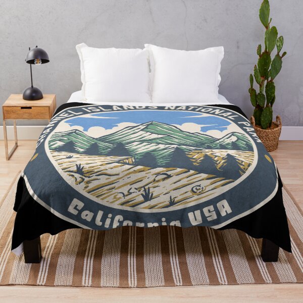 Item preview, Channel Islands National Park Vintage Mountains designed and sold by JordanHolmes.