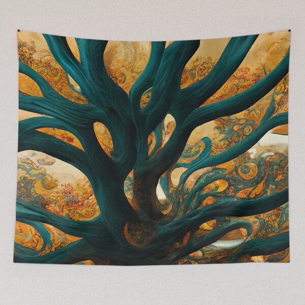 Item preview, World Tree on Orange designed and sold by wienpro.