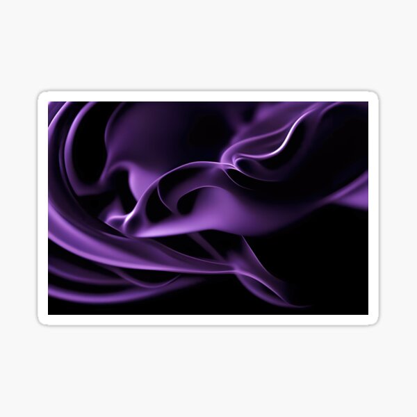 Soft Smoke (Purple) Sticker