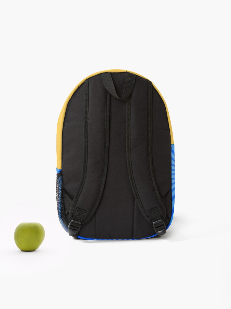 Disover Lankybox backpacks, yellow and blue backpack, back to school Backpack