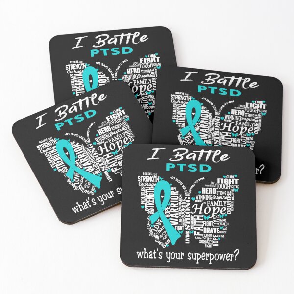 Artikelvorschau, PTSD Warrior - I Battle PTSD Was ist deine Superkraft? entworfen und verkauft von KirstybShop.