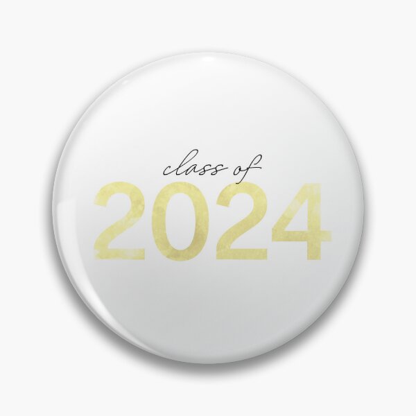 Item preview, Yellow watercolor class of 2024 designed and sold by laurenlabadini.
