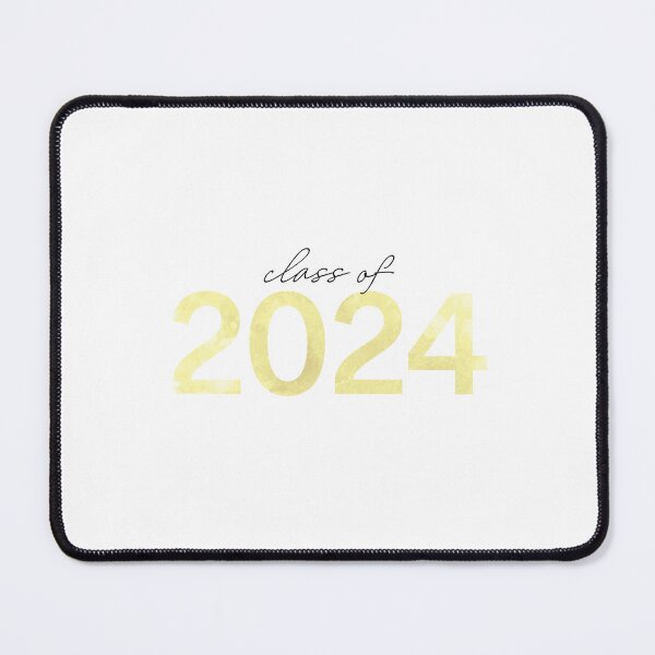 Item preview, Yellow watercolor class of 2024 designed and sold by laurenlabadini.