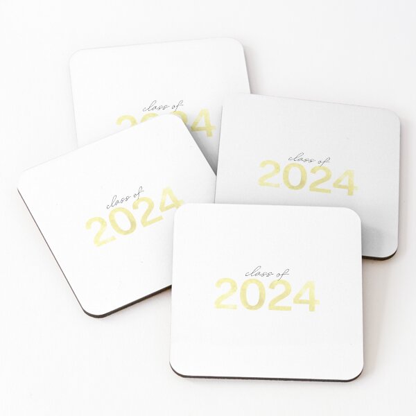 Item preview, Yellow watercolor class of 2024 designed and sold by laurenlabadini.