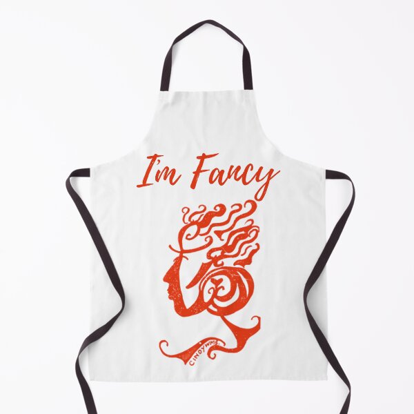 Item preview, I am Fancy Wavy Red and White designed and sold by The Cindy Williams Collection.
