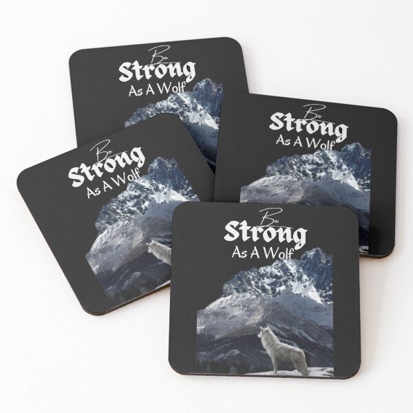 Item preview,   Be Strong As A Wolf  designed and sold by MckinleyArt.