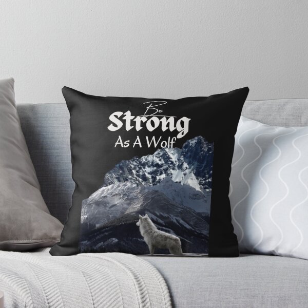 Item preview,   Be Strong As A Wolf  designed and sold by MckinleyArt.