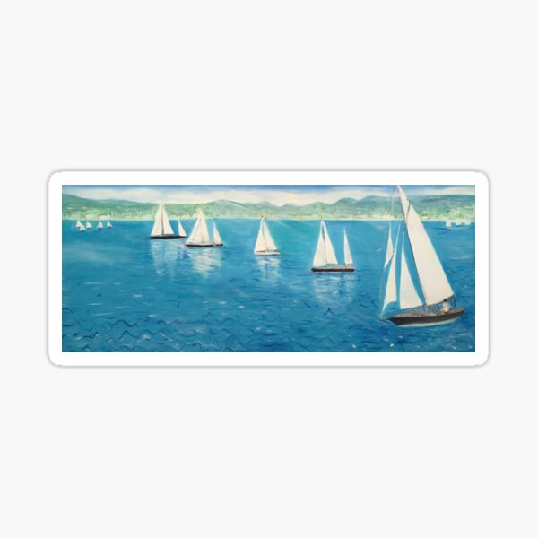 Baie De Cannes Sticker