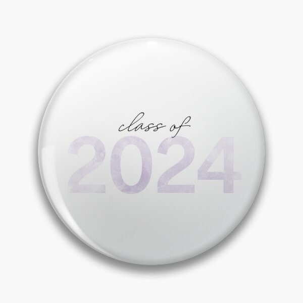 Item preview, Purple watercolor class of 2024 designed and sold by laurenlabadini.