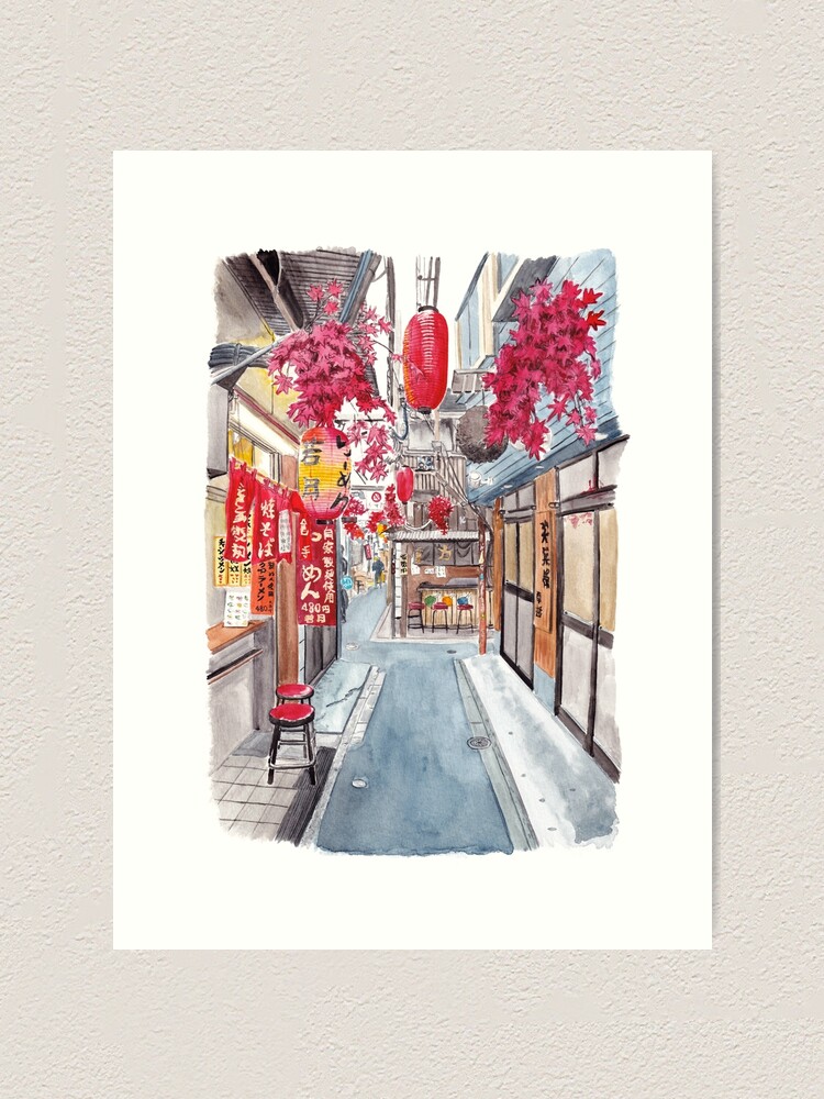 Shinjuku Alley, Tokyo Japan | Art Print