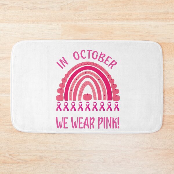 Item preview, In October We Wear Pink Breast Cancer Awareness Support designed and sold by ittybittyowl.