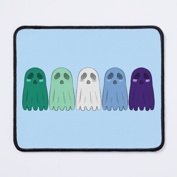 Item preview, Gay Man Flag Ghosts designed and sold by Maplebreeze.
