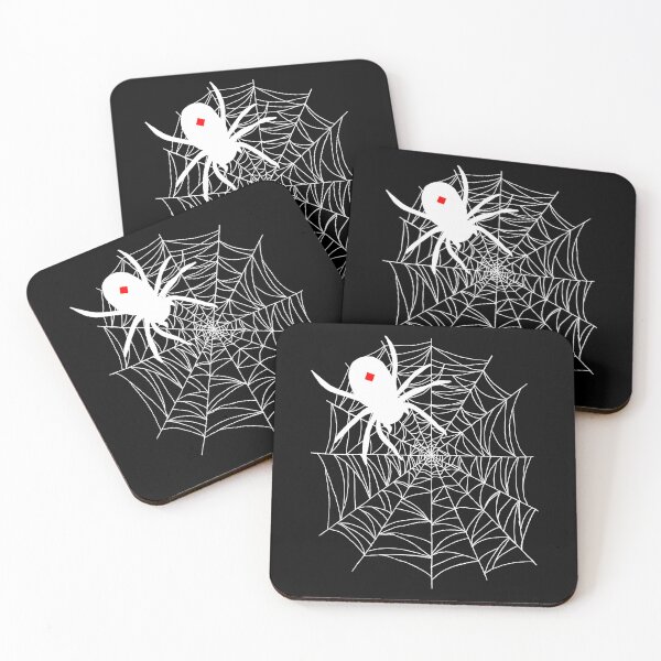 Item preview, Spooky White Halloween Spider Cobweb  designed and sold by jays-artworks.