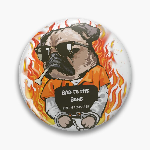 Item preview, Pug Mugshot designed and sold by creatinginlove.