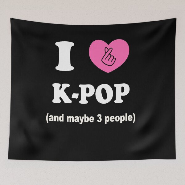 Item preview, Korean K-pop Snap Finger Heart Hand I Love You Kpop Music designed and sold by Draculaura2009.