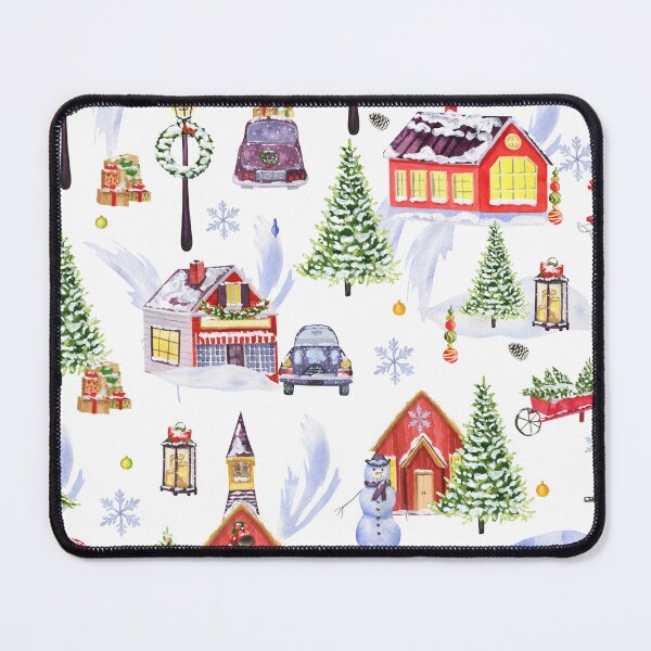 Item preview, Vintage Christmas Village and Church designed and sold by silviaol.