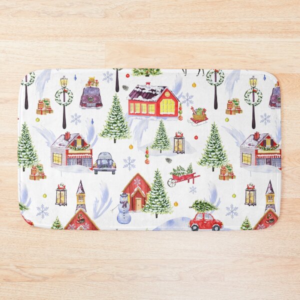 Item preview, Vintage Christmas Village and Church designed and sold by silviaol.