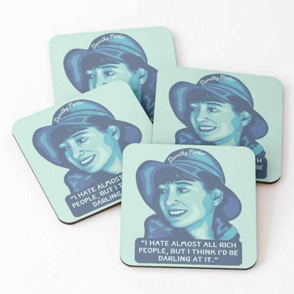Item preview, Dorothy Parker Portrait and Quote designed and sold by Unhinged Heather.