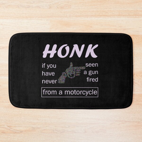 Item preview, honk if you have never seen a gun fired from a motorcycle designed and sold by LilaDiams.