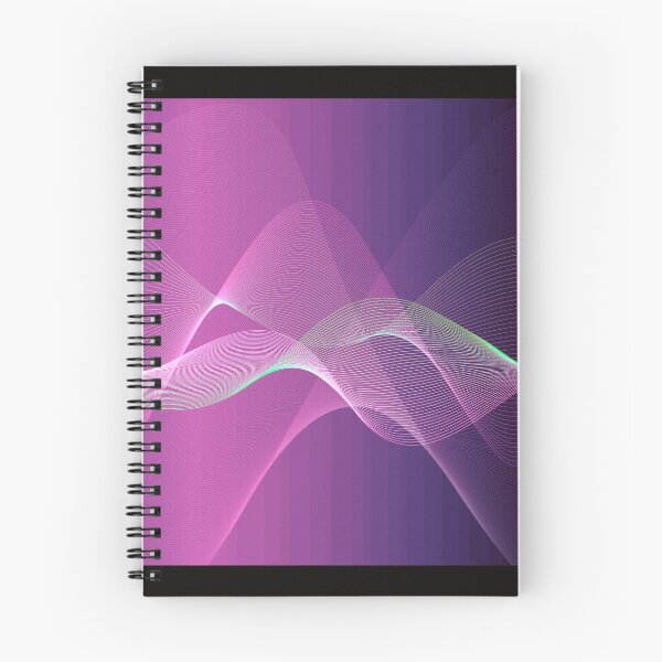 Aperçu de l'œuvre Vagues avec une touche de rose créée et vendue par zestyDesign.