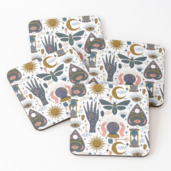 Item preview, Enchanted - Magic Icons - White designed and sold by Carrie Cantwell Art.