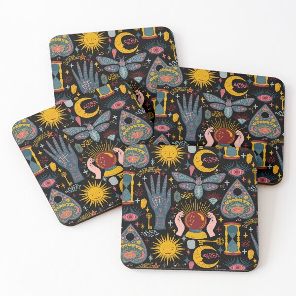 Item preview, Enchanted - Magic Icons - Black designed and sold by Carrie Cantwell Art.
