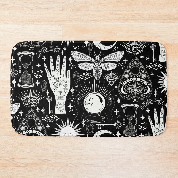 Item preview, Enchanted - Magic Icons - Black and White designed and sold by Carrie Cantwell Art.