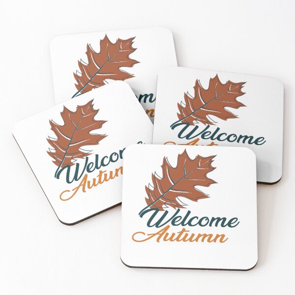 Item preview, Welcome autumn fall leave designed and sold by Dinablal.