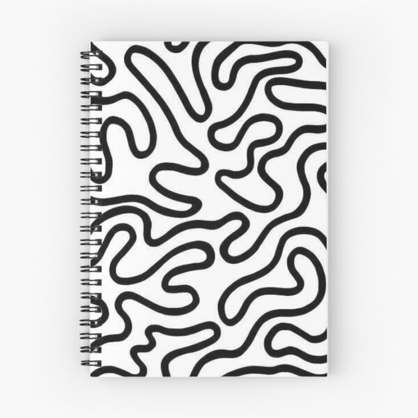 Item preview, Endless Black Lines with White Background designed and sold by MAX8-0.